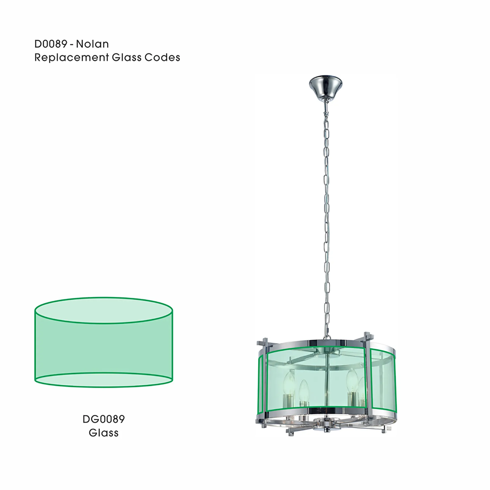 DG0089  Nolan Glass For D0089/D0640